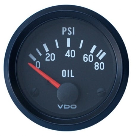 vdo oil pressure gauge