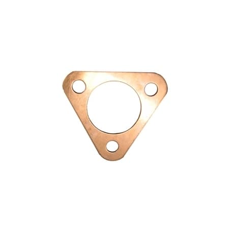 Copper 3 bolt re-usuable flange gasket - Fits popular small flange