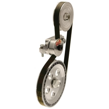 Serpentine pulley kit - Polished