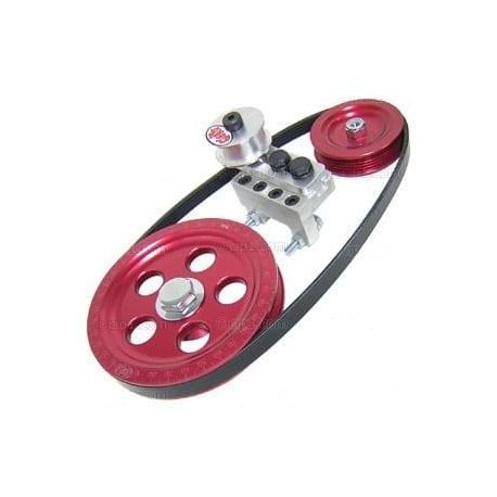 Serpentine pulley kit - Red