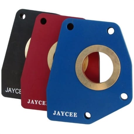 Spring Plate Retainers - Black (sold in pairs) - Rod Penrose Racing