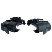 Cylinder Covers Dual Port heads - gloss black (per pair) - Off Road/Baja