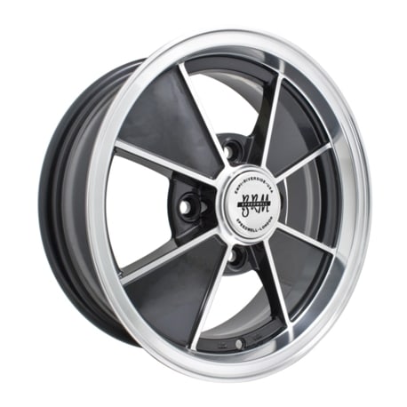 BRM Gloss Black Only - (4 x 130) - 15" x 5.5" - a beautiful looking wheel