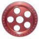 SCAT Anodised Crank Pulley - Red - 7"