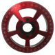 Jaycee Degree pulley Red - 7" 