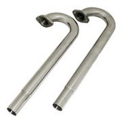 J Pipes (per pair) - Mild Steel