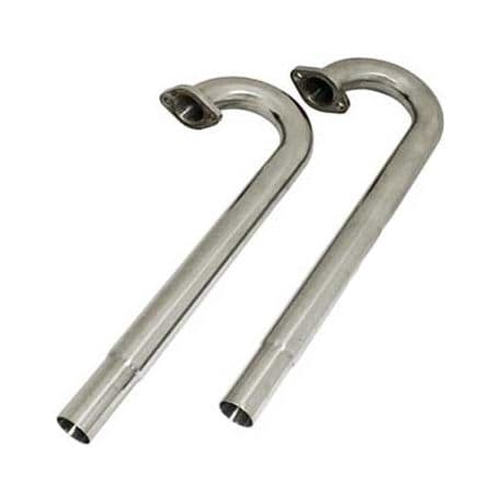 J Pipes (per pair) - Mild Steel