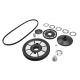 EMPI Billet Pulley Kit - Black