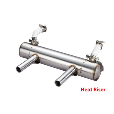 VS Classic Sport VW Bug Exhaust System 50/35 with Heat Risers - Rod ...